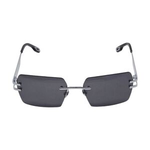 Stylish Black Rectangular Sunglasses PORTA ROMANA